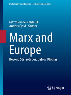 cover image of Marx and Europe
